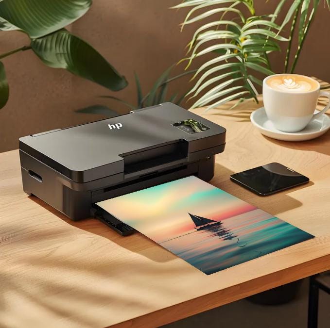 Sunset Sailboat Print: Coastal Pastel Painting, Nautical Wall Art (Digital Download))