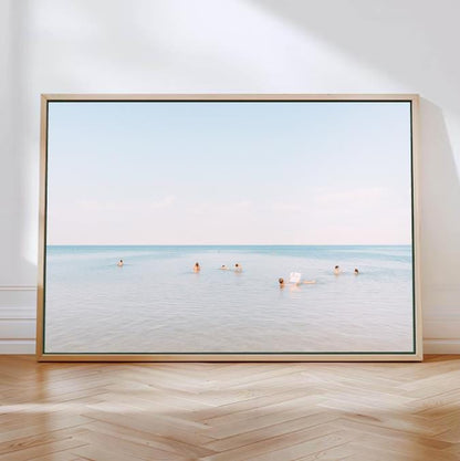 Minimalist Beach Photography Print | Calm Coastal Wall Art (Digital Download)