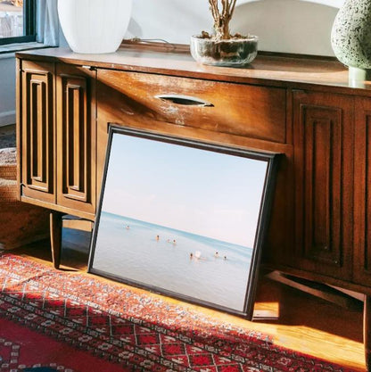 Minimalist Beach Photography Print | Calm Coastal Wall Art (Digital Download)