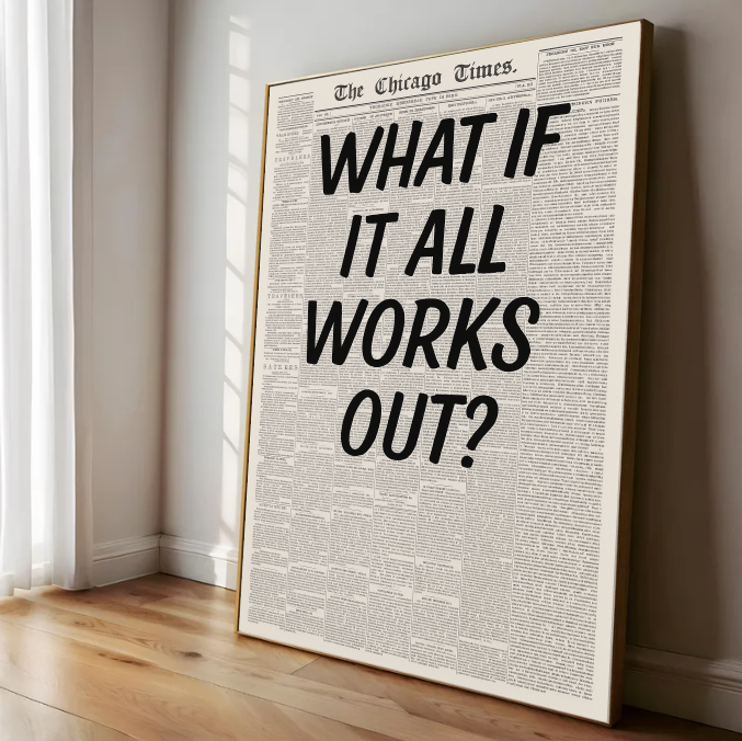 Motivational Quote Print: Positive Affirmation Print (Digital Download)