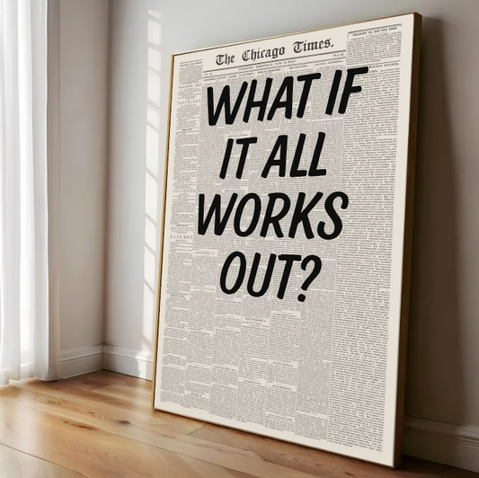 Motivational Quote Print: Positive Affirmation Print (Digital Download)