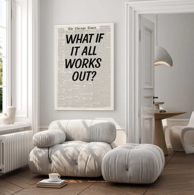 Motivational Quote Print: Positive Affirmation Print (Digital Download)