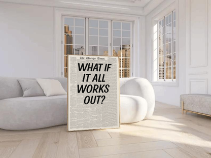 Motivational Quote Print: Positive Affirmation Print (Digital Download)