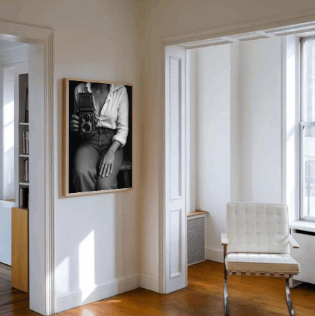 Vintage Camera Black And White Photography (Digital Download)